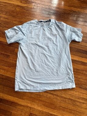 Boohoo Light Blue Short Sleeve Crew Tee